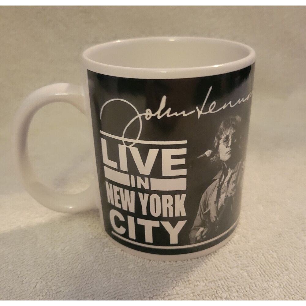 John Lennon Live In New York City Coffee Mug Cup Official Live Nation Merch 2010